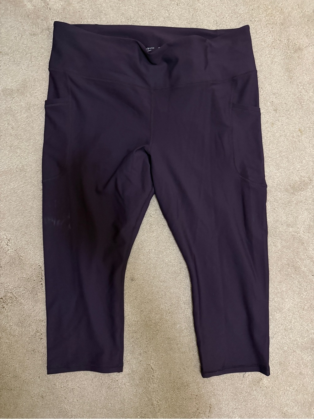 Old Navy Kids Purple Capris with Side Pockets